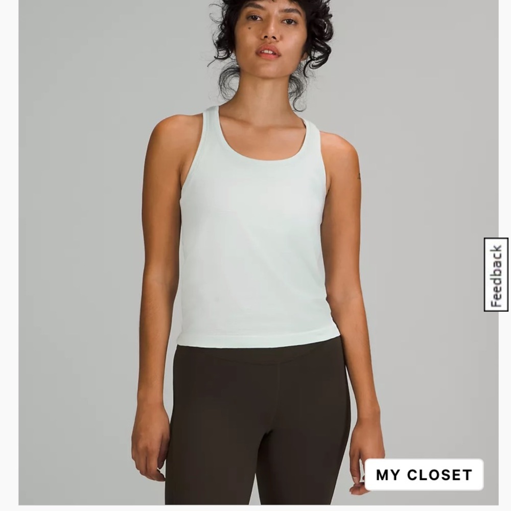 Lululemon Swiftly Tech Racerback Tank Top 2.0 Race Length Ocean Air